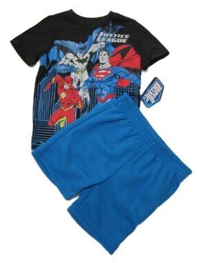 Justic League Shorts Set size 3T NEW